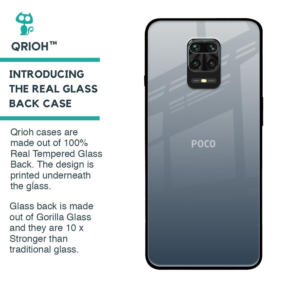 Dynamic Black Range Glass Case for Poco M2 Pro