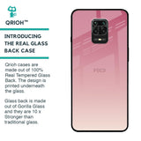 Blooming Pink Glass Case for Poco M2 Pro
