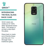 Dusty Green Glass Case for Poco M2 Pro