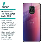 Multi Shaded Gradient Glass Case for Poco M2 Pro