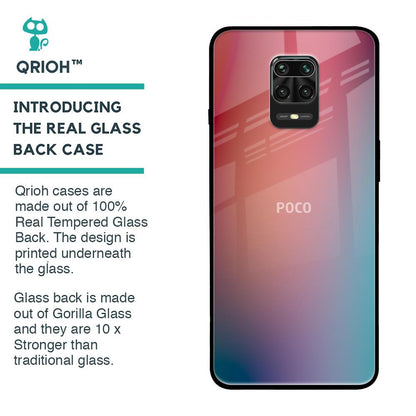 Dusty Multi Gradient Glass Case for Poco M2 Pro