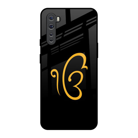 Luxury Fashion Initial OnePlus Nord Glass Back Cover Online