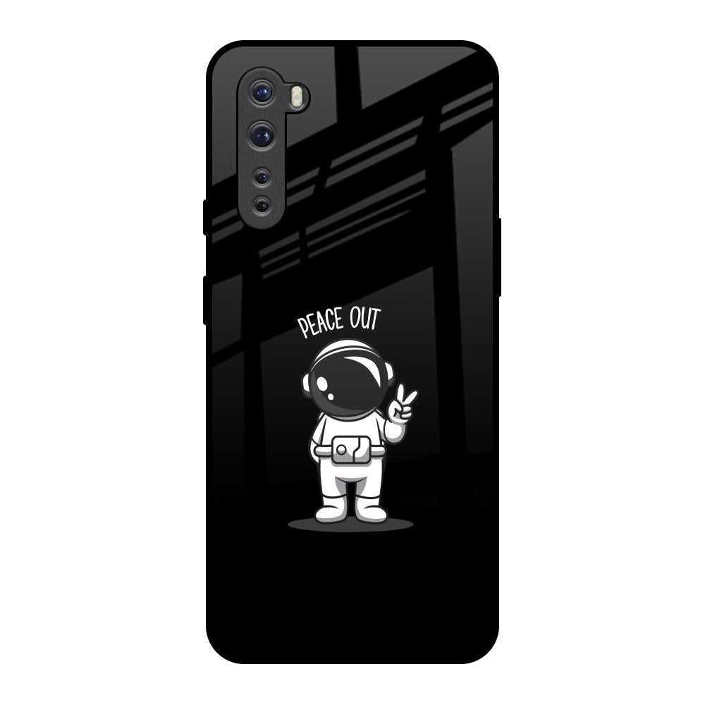 Peace Out Astro OnePlus Nord Glass Back Cover Online
