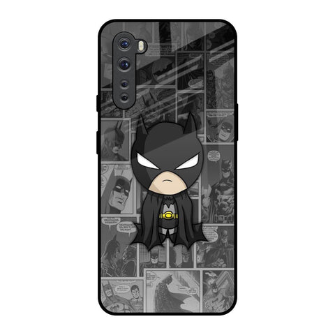 Cartoon Art OnePlus Nord Glass Back Cover Online