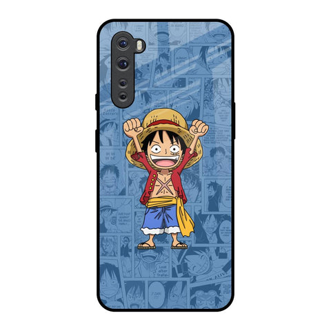Chubby Anime OnePlus Nord Glass Back Cover Online