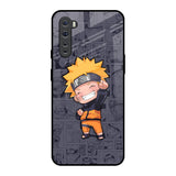 Orange Chubby OnePlus Nord Glass Back Cover Online