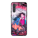 Radha Krishna Art OnePlus Nord Glass Back Cover Online
