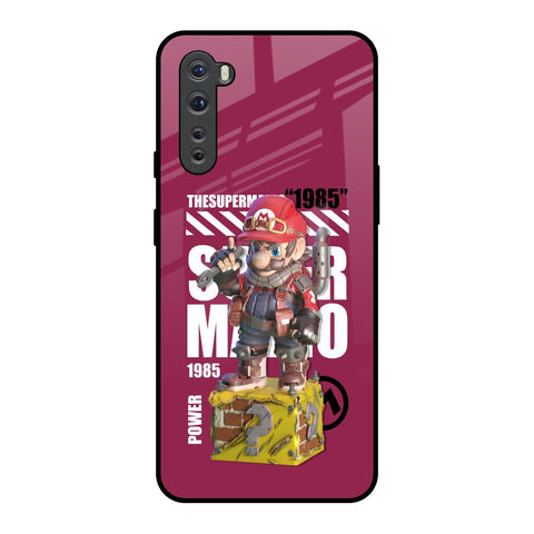 Gangster Hero OnePlus Nord Glass Back Cover Online