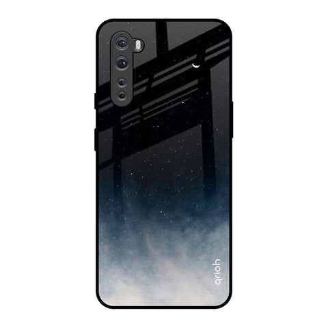 Black Aura OnePlus Nord Glass Back Cover Online