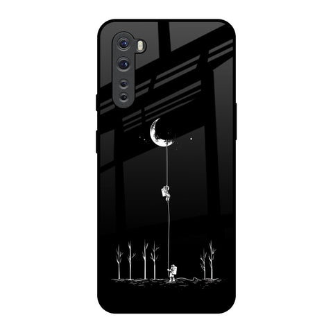 Catch the Moon OnePlus Nord Glass Back Cover Online