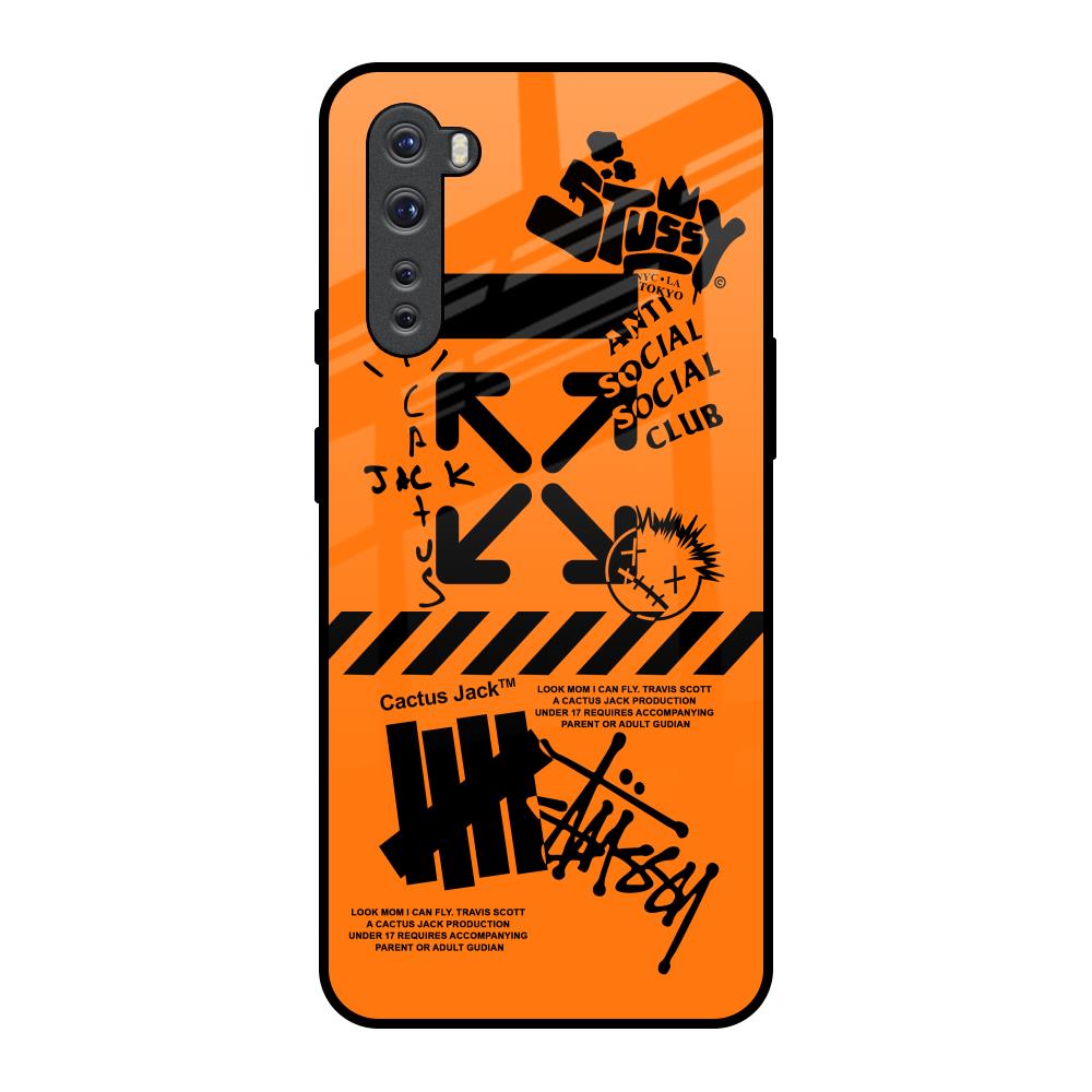 Anti Social Club OnePlus Nord Glass Back Cover Online