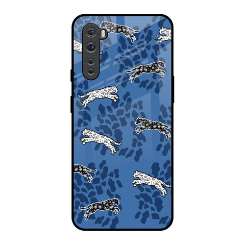 Blue Cheetah OnePlus Nord Glass Back Cover Online
