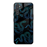 Serpentine OnePlus Nord Glass Back Cover Online