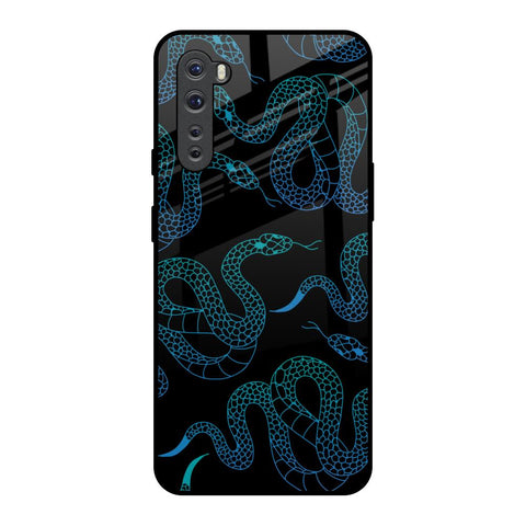 Serpentine OnePlus Nord Glass Back Cover Online