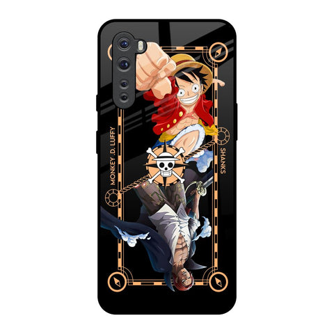 Shanks & Luffy OnePlus Nord Glass Back Cover Online