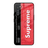 Supreme Ticket OnePlus Nord Glass Back Cover Online