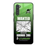 Zoro Wanted OnePlus Nord Glass Back Cover Online