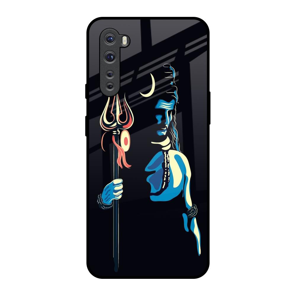 Mahakal OnePlus Nord Glass Back Cover Online