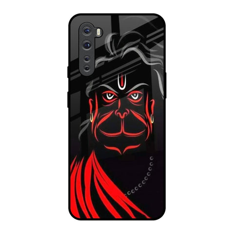 Lord Hanuman OnePlus Nord Glass Back Cover Online