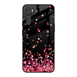 Heart Rain Fall OnePlus Nord Glass Back Cover Online
