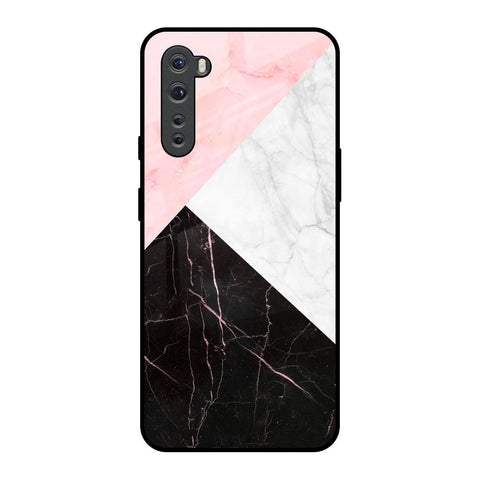 Marble Collage Art OnePlus Nord Glass Back Cover Online