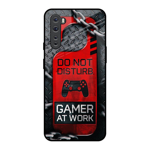 Do No Disturb OnePlus Nord Glass Back Cover Online