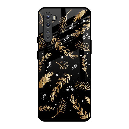 Autumn Leaves OnePlus Nord Glass Back Cover Online