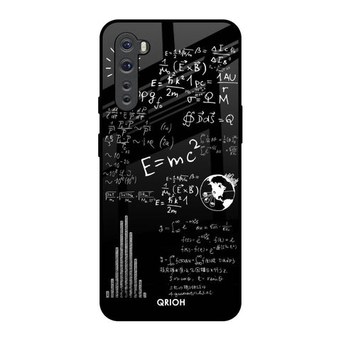 Funny Math OnePlus Nord Glass Back Cover Online