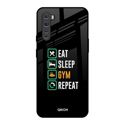 Daily Routine OnePlus Nord Glass Back Cover Online