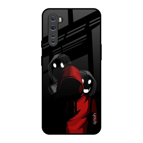 Shadow Character OnePlus Nord Glass Back Cover Online