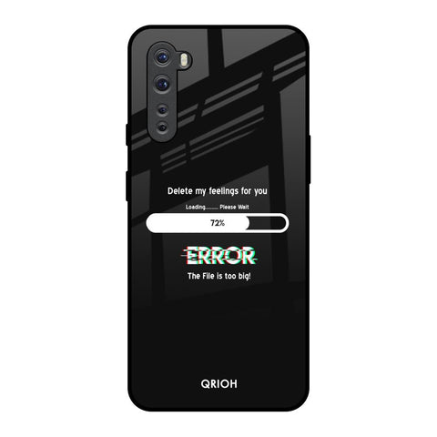 Error OnePlus Nord Glass Back Cover Online