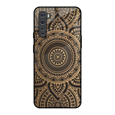Luxury Mandala OnePlus Nord Glass Back Cover Online