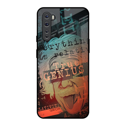 True Genius OnePlus Nord Glass Back Cover Online