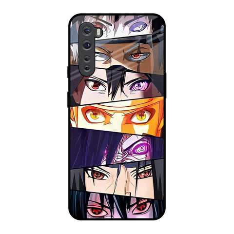 Anime Eyes OnePlus Nord Glass Back Cover Online