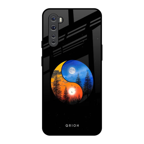 Yin Yang Balance OnePlus Nord Glass Back Cover Online