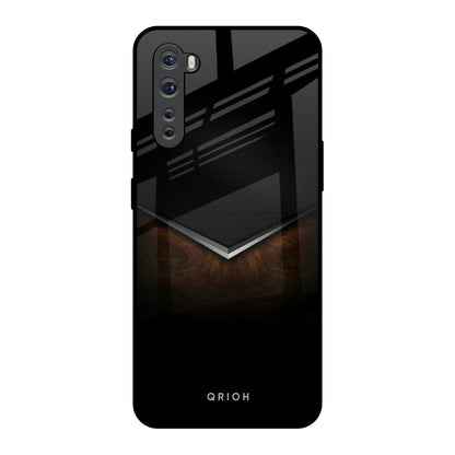 Dark Walnut OnePlus Nord Glass Back Cover Online
