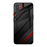 Modern Abstract OnePlus Nord Glass Back Cover Online