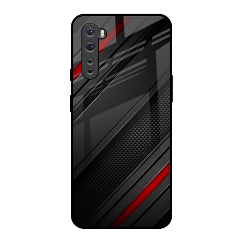 Modern Abstract OnePlus Nord Glass Back Cover Online