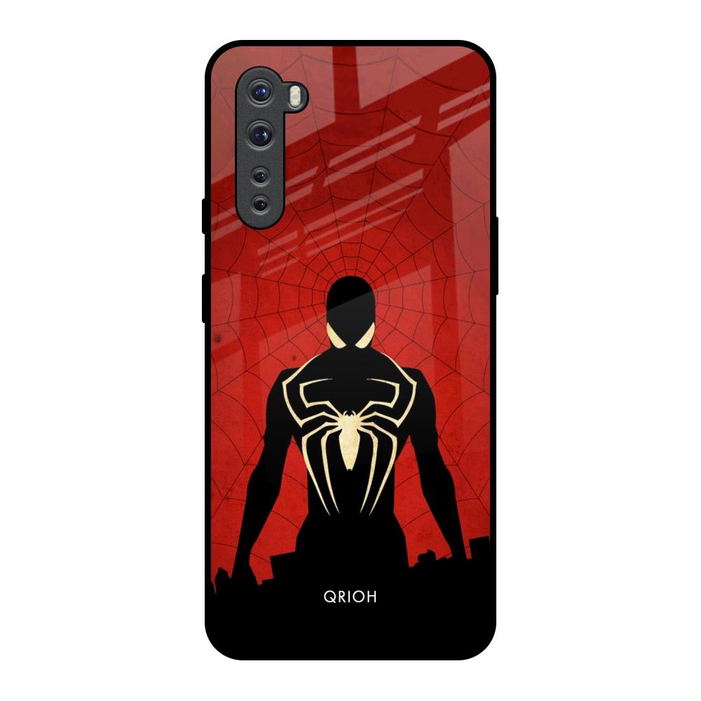 Mighty Superhero OnePlus Nord Glass Back Cover Online