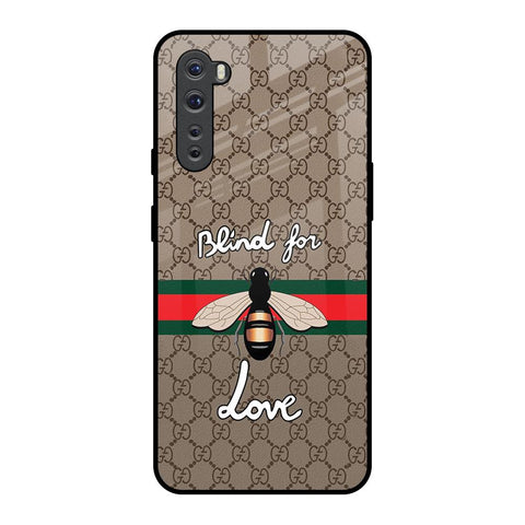 Blind For Love OnePlus Nord Glass Back Cover Online
