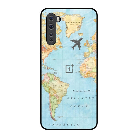 Fly Around The World OnePlus Nord Glass Back Cover Online