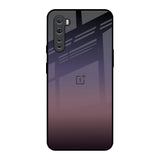 Grey Ombre OnePlus Nord Glass Back Cover Online