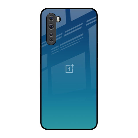 Celestial Blue OnePlus Nord Glass Back Cover Online
