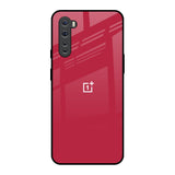 Solo Maroon OnePlus Nord Glass Back Cover Online