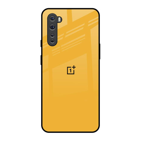 Fluorescent Yellow OnePlus Nord Glass Back Cover Online