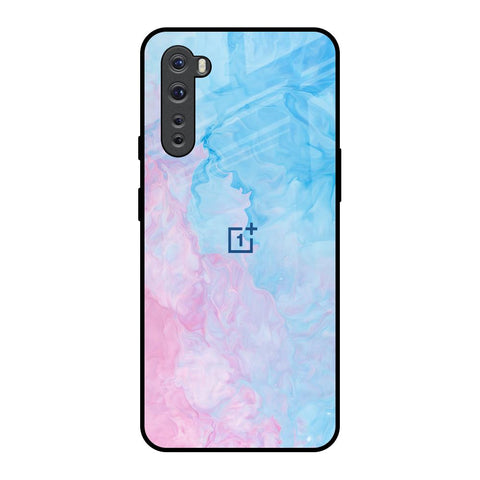 Mixed Watercolor OnePlus Nord Glass Back Cover Online