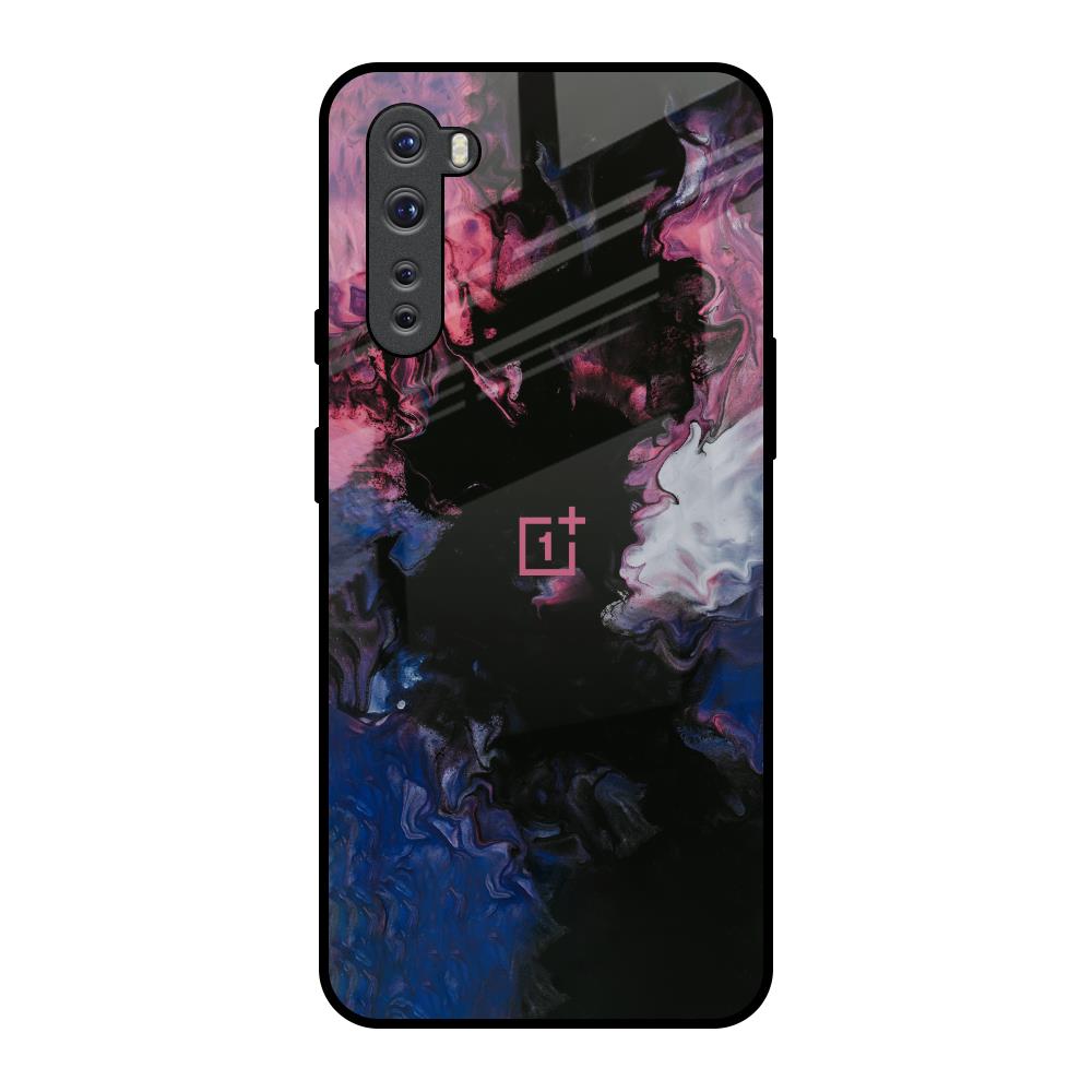 Smudge Brush OnePlus Nord Glass Back Cover Online
