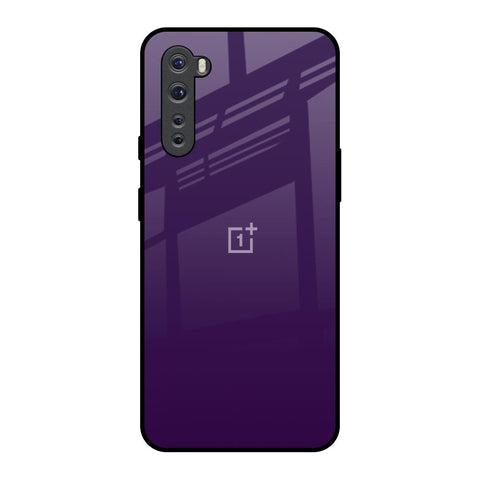 Dark Purple OnePlus Nord Glass Back Cover Online