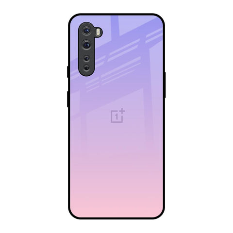 Lavender Gradient OnePlus Nord Glass Back Cover Online