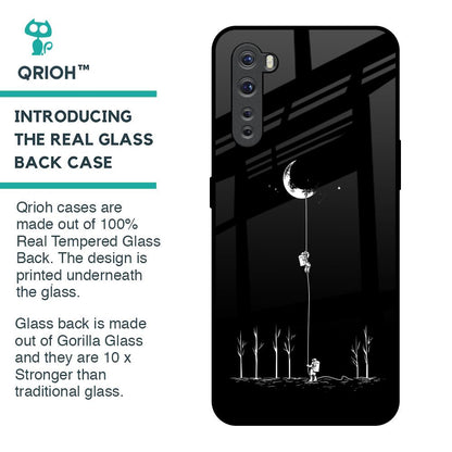 Catch the Moon Glass Case for OnePlus Nord